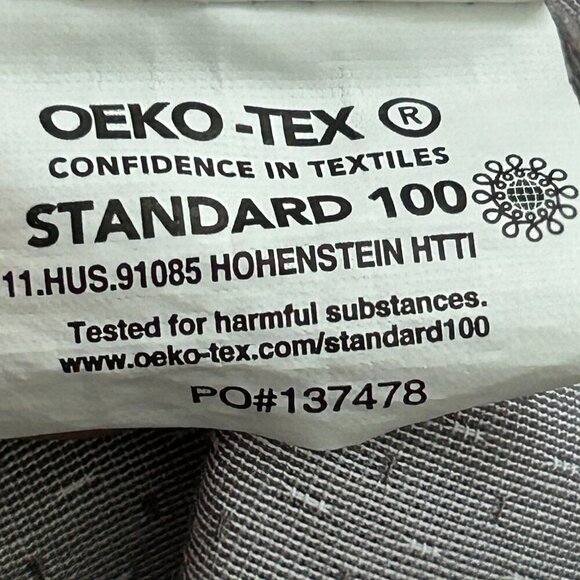 Geoffrey Beene Men's Wrinkle-Free Slim Fit Gray Button Down Shirt - Large - Picture 6 of 7